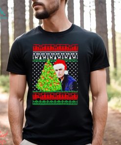 Paul Wesley ugly Christmas shirt