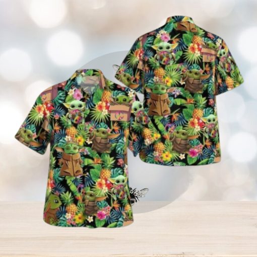 Peace Baby Yoda Hawaiian Shirt Gift For Fans