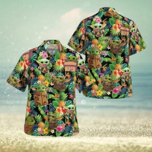 Peace Baby Yoda Hawaiian Shirt Gift For Fans