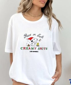 Peace On Earth Creamy Shits shirt