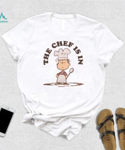 Peanuts Linus The Chef Is In Crewneck Shirt