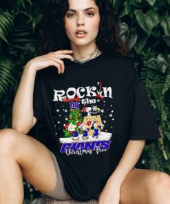 Peanuts NFL New York Giants Rockin Around Christmas Tree shirt, hoodie, sweater, long sleeve and tank top Peanuts NFL New York Giants Rockin Around Christmas Tree shirt