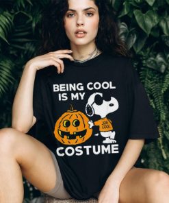 Peanuts Snoopy Being Cool Is My Halloween Costume T Shirt