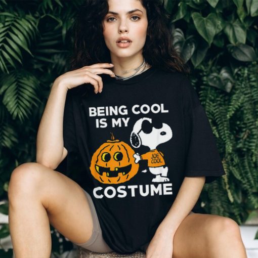 Peanuts Snoopy Being Cool Is My Halloween Costume T Shirt