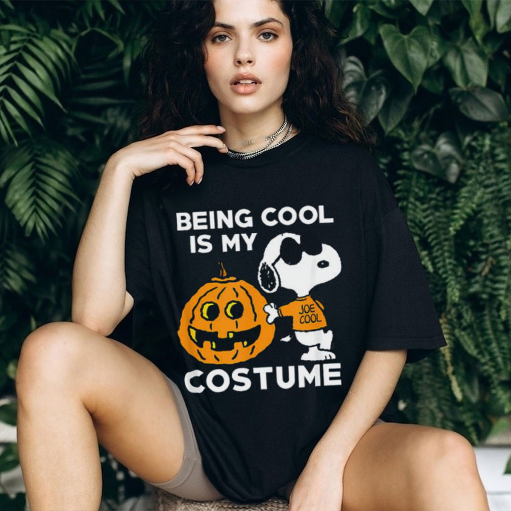 Peanuts Snoopy Being Cool Is My Halloween Costume T Shirt Peanuts Snoopy Being Cool Is My Halloween Costume T Shirt