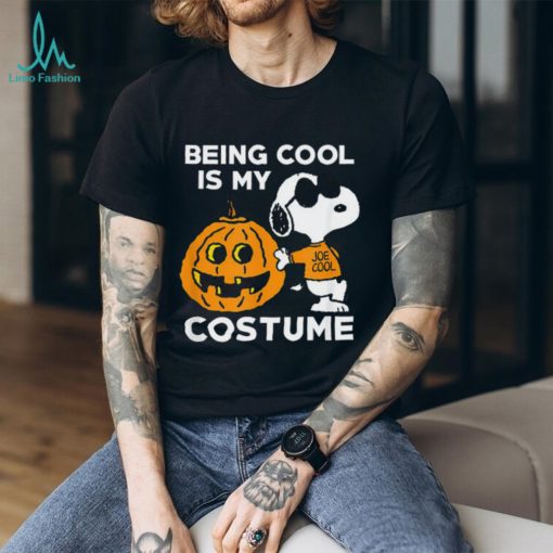 Peanuts Snoopy Being Cool Is My Halloween Costume T Shirt