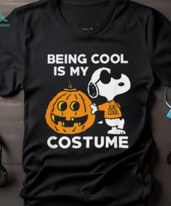 Peanuts Snoopy Being Cool Is My Halloween Costume T Shirt