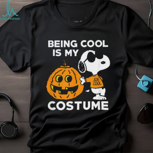 Peanuts Snoopy Being Cool Is My Halloween Costume T Shirt