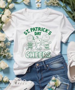 Peanuts Snoopy St. Patrick’s Charlie Brown Cheers T Shirt