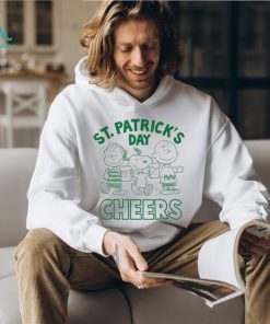Peanuts Snoopy St. Patrick’s Charlie Brown Cheers T Shirt