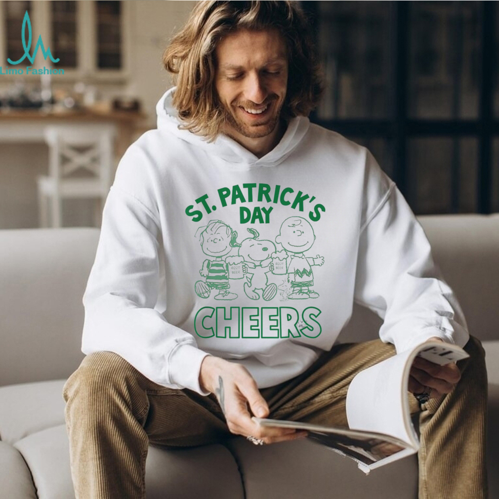 Peanuts Snoopy St. Patrick’s Charlie Brown Cheers T Shirt Peanuts Snoopy St. Patrick’s Charlie Brown Cheers T Shirt