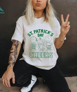 Peanuts Snoopy St. Patrick’s Charlie Brown Cheers T Shirt