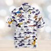 Otter Water Lily Men’s Casual Button Down Shirts Hawaiian Cuban T Shirt Blouse Tops