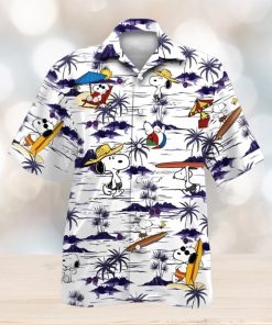 Peanuts Snoopy Summer Vacation Hawaiian Shirt