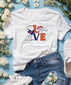 Peanuts Snoopy love Denver Broncos shirt