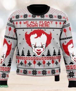 Pennywise IT Ugly Christmas Sweater Funny Gift Ideas Christmas