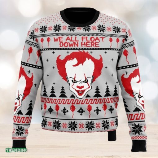 Pennywise IT Ugly Christmas Sweater Funny Gift Ideas Christmas