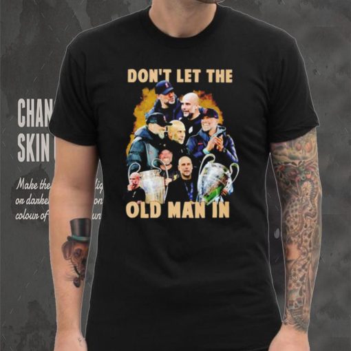 Pep Guardiola and Jurgen Klopp don’t let the old man in shirt