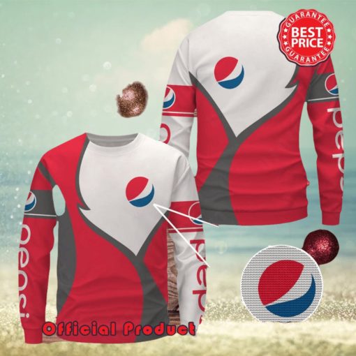 Pepsi Logo Design Trending Ugly Christmas Sweater