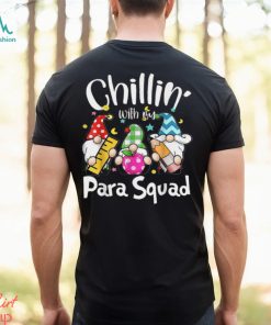 Perfect Paraprofessional Para Squad Chillin Gnomes Christmas Teacher T Shirts