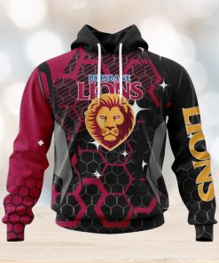 Personalized AFL Brisbane Lions – Specialized Design With MotoCross Syle Hoodie Sweatshirt 3D