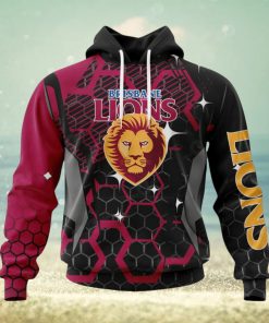 Personalized AFL Brisbane Lions – Specialized Design With MotoCross Syle Hoodie Sweatshirt 3D