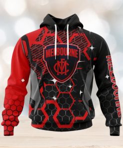 Personalized AFL Melbourne Football Club – Specialized Design With MotoCross Syle Hoodie Sweatshirt 3D