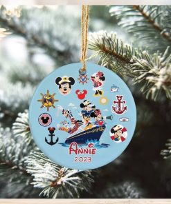 Personalized Disney Cruise Christmas Ornament