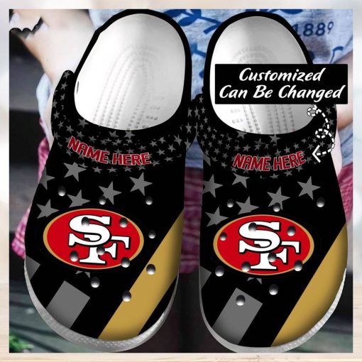 Personalized Football S.49Ers Star New Crocs Clog Shoes