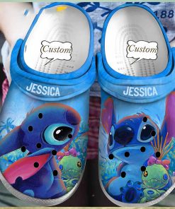 Personalized Funny Straw Doll Stitch Crocs