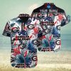 New York Knicks Themed Vibrant Hawaiian Shirt