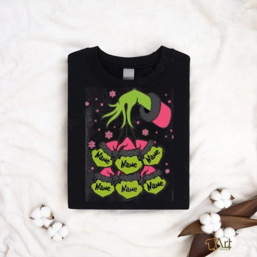 Personalized Grinchmas Kids Family Bundle shirts