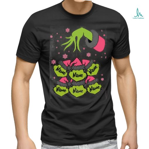 Personalized Grinchmas Kids Family Bundle shirts