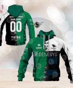 Personalized IRFU Connacht Rugby Mix Hoodie