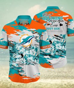 Personalized Miami Dolphins NFL Hawaiian Shirt