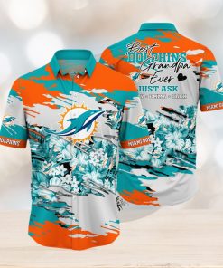 Personalized Miami Dolphins NFL Hawaiian Shirt