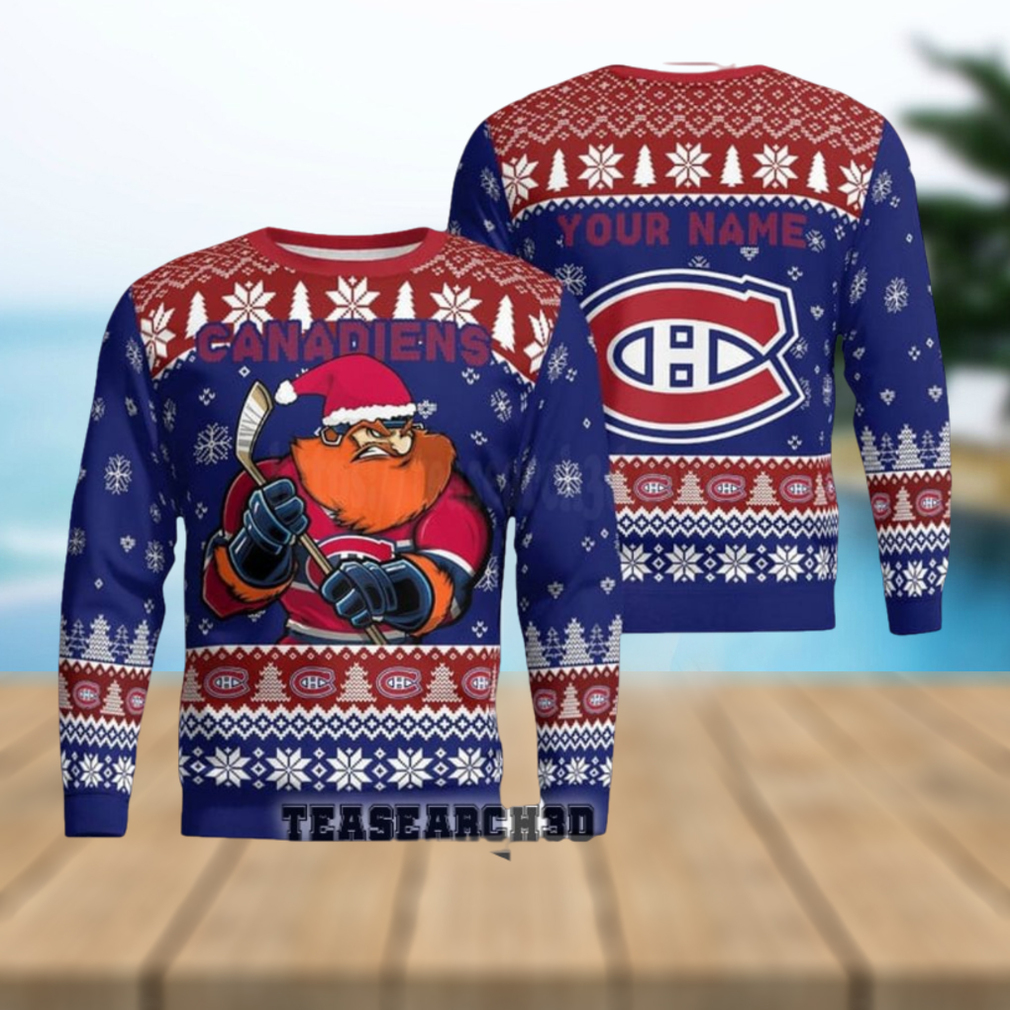 Habs ugly christmas top sweater