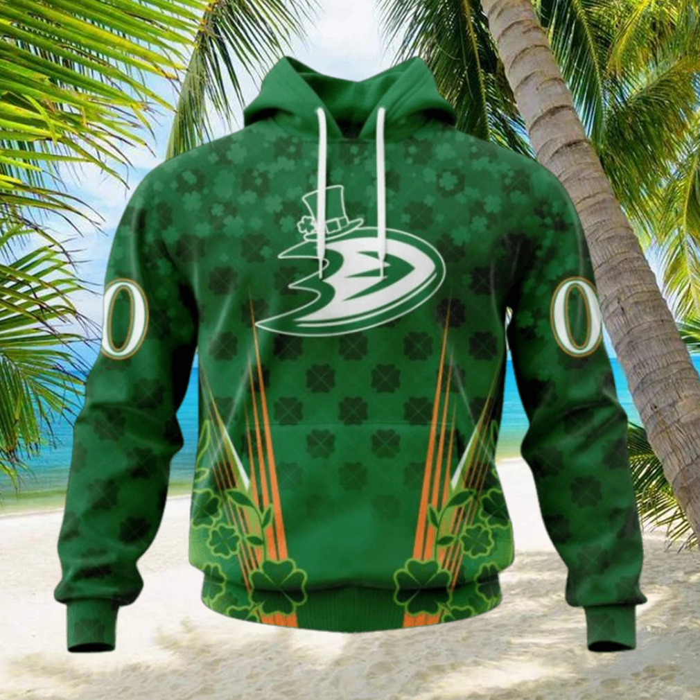Personalized NHL Anaheim Ducks Full Green Design For St. Patrick’s Day Hoodie Personalized NHL Anaheim Ducks Full Green Design For St. Patrick’s Day Hoodie