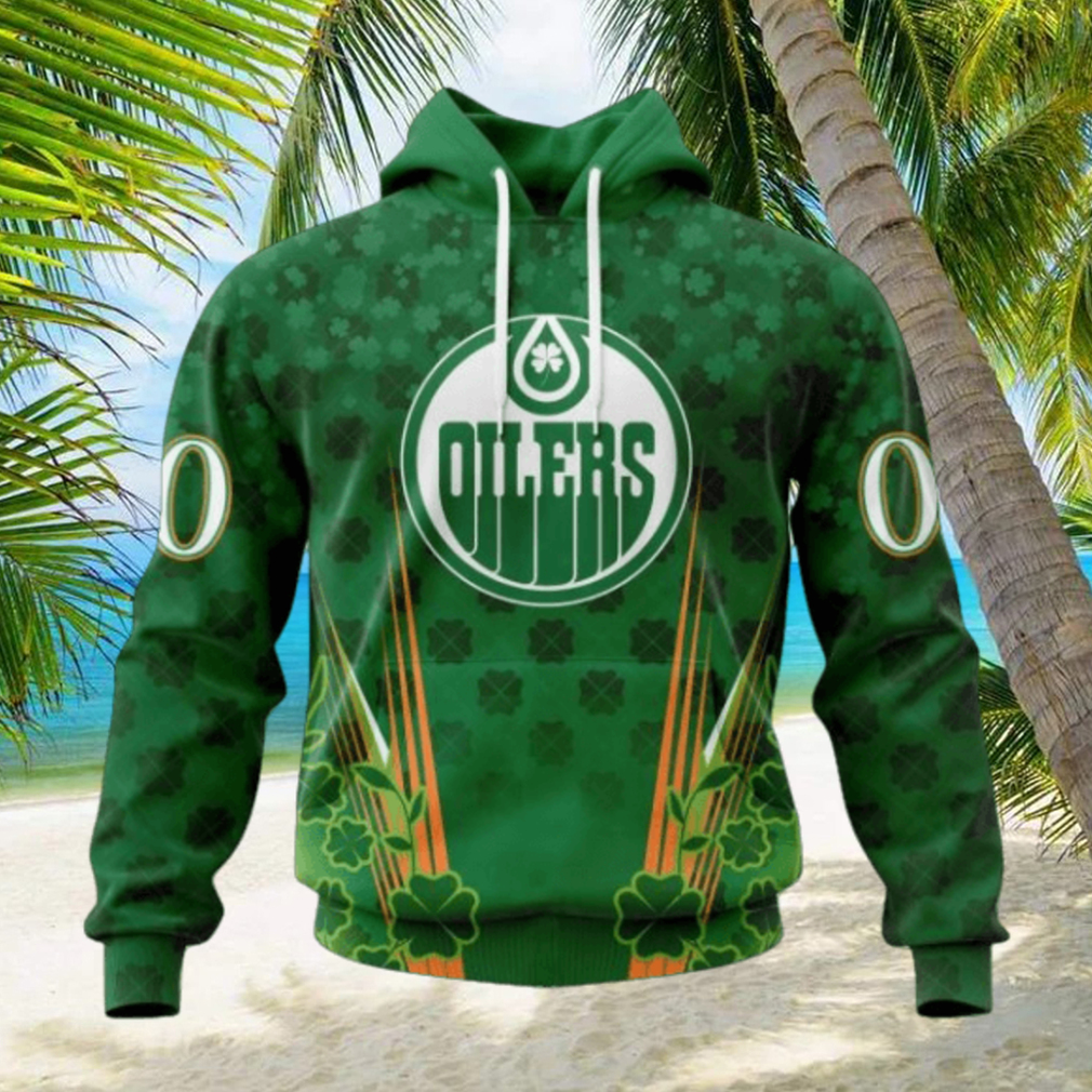 Personalized NHL Edmonton Oilers Full Green Design For St. Patrick’s Day Hoodie Personalized NHL Edmonton Oilers Full Green Design For St. Patrick’s Day Hoodie