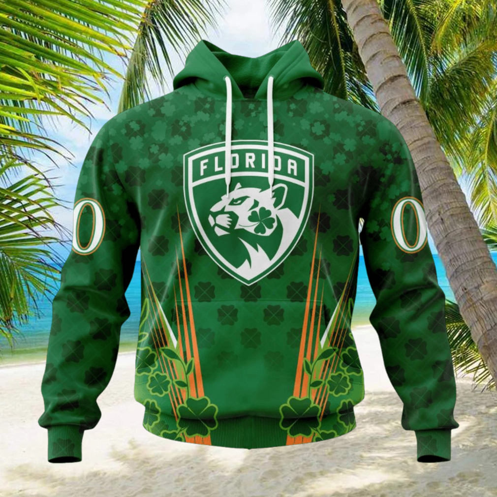 Personalized NHL Florida Panthers Full Green Design For St. Patrick’s Day Hoodie Personalized NHL Florida Panthers Full Green Design For St. Patrick’s Day Hoodie