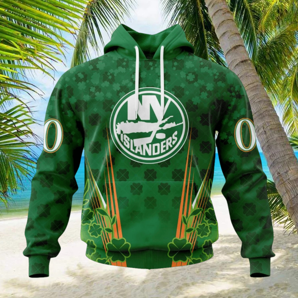 Personalized NHL New York Islanders Full Green Design For St. Patrick’s Day Hoodie Personalized NHL New York Islanders Full Green Design For St. Patrick’s Day Hoodie