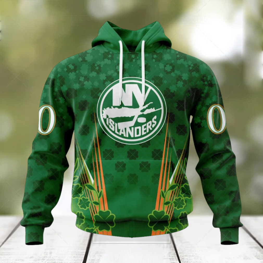 Personalized NHL New York Islanders Full Green Design For St. Patrick’s Day Hoodie Personalized NHL New York Islanders Full Green Design For St. Patrick’s Day Hoodie