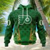 Personalized NHL New Jersey Devils Full Green Design For St. Patrick’s Day Hoodie