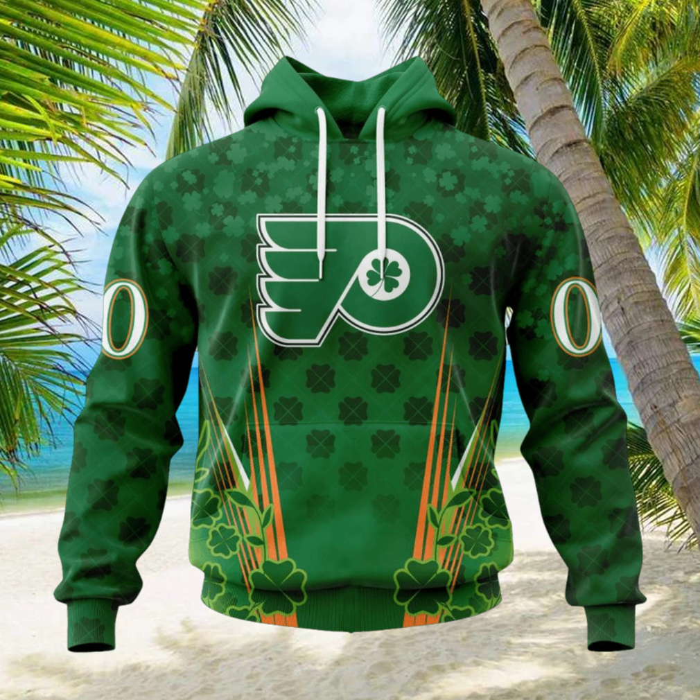 Personalized NHL Philadelphia Flyers Full Green Design For St. Patrick’s Day Hoodie Personalized NHL Philadelphia Flyers Full Green Design For St. Patrick’s Day Hoodie