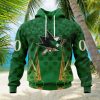 Personalized NHL Seattle Kraken Full Green Design For St. Patrick’s Day Hoodie
