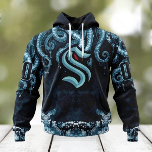 Personalized NHL Seattle Kraken Special Kraken Design Hoodie