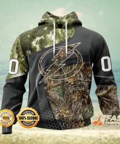 Personalized NHL Tampa Bay Lightning Special Hunting Camo Design Hoodie 3D