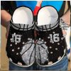 Custom Name Number Basketball Crocs Blue