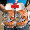 Personalized Hoops Basketball Black Crocs Mens