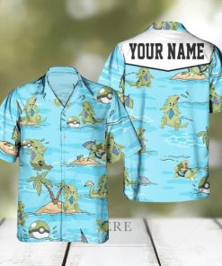 Personalized Pokemon Tyranitar Hawaiian Shirt For Men And Women